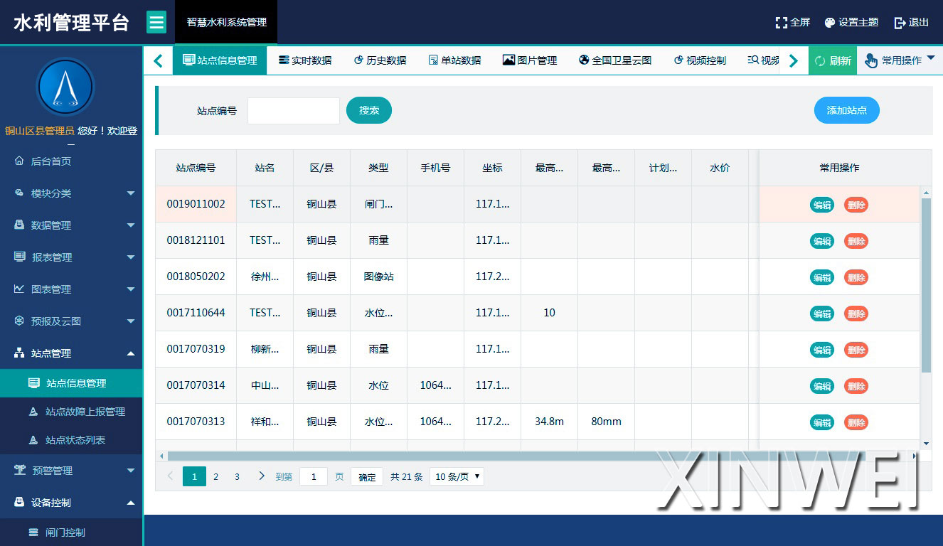 灌區(qū)信息自動化管理平臺